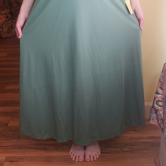 Vintage Green Dress, Sz S - Picture 6 of 12
